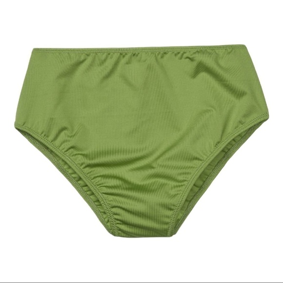 ♥️victoria Secret♥️ SWIM HIGH WAIST BIKINI BOTTOM size (Medium) - Picture 3 of 6